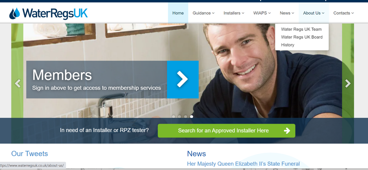 Water Safety Approved Materials & Individuals Competency